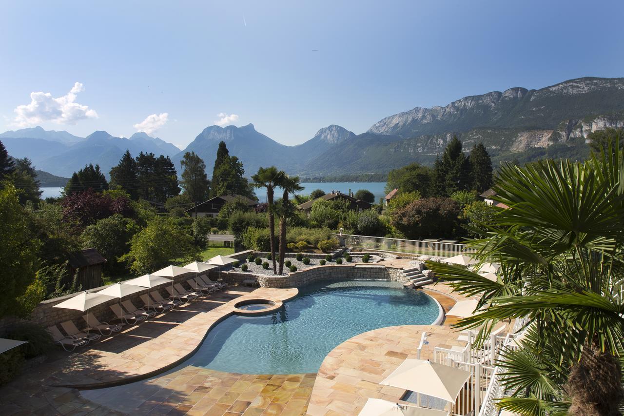 Hotel Les Grillons Talloires Dış mekan fotoğraf